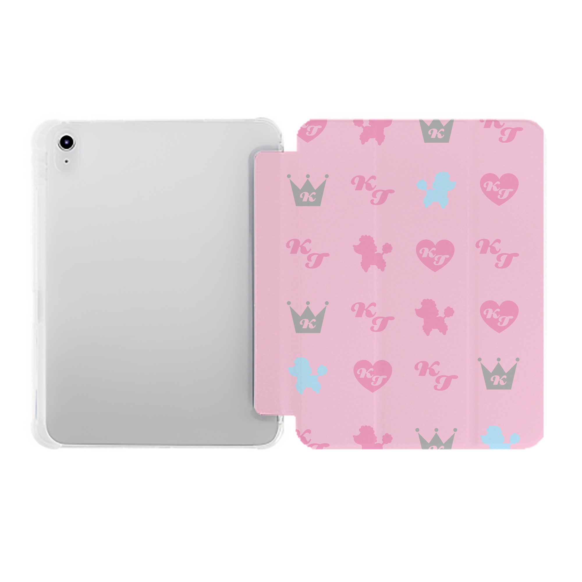 （画像用） Hello Kitty ハローキティ IPad ケース ペン収納付き 三つ折りスタンド PUレザー×シリコン 対応機種9.5/10.5/10.9インチ